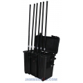 6-7 Antenna Bands RF Portable Jammer up to 150m